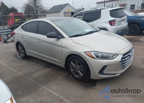 2018 Hyundai Elantra Sel z USA, uszkodzony, nr VIN 5NPD84LF6JH342736